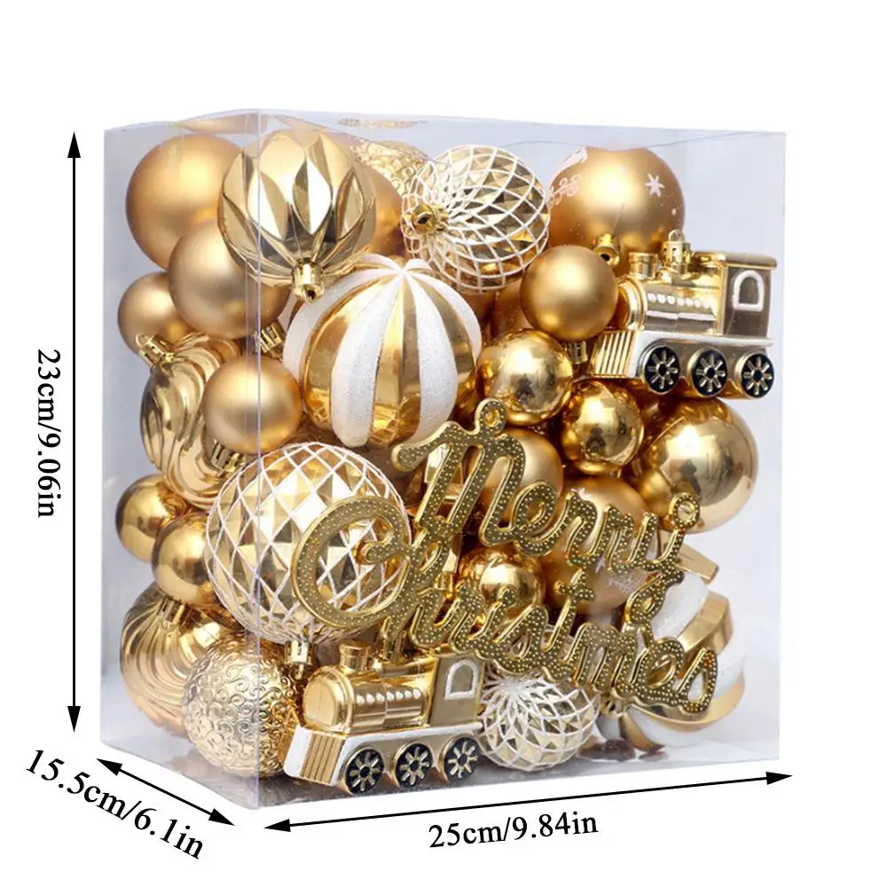 شجرة عيد الميلاد الحلي مزيج ماتي تصميم الكرة عناصر السنة الجديدة عيد الميلاد الكرة معلقة المعلقات زينة عيد الميلاد لوازم منزلية مفيدة