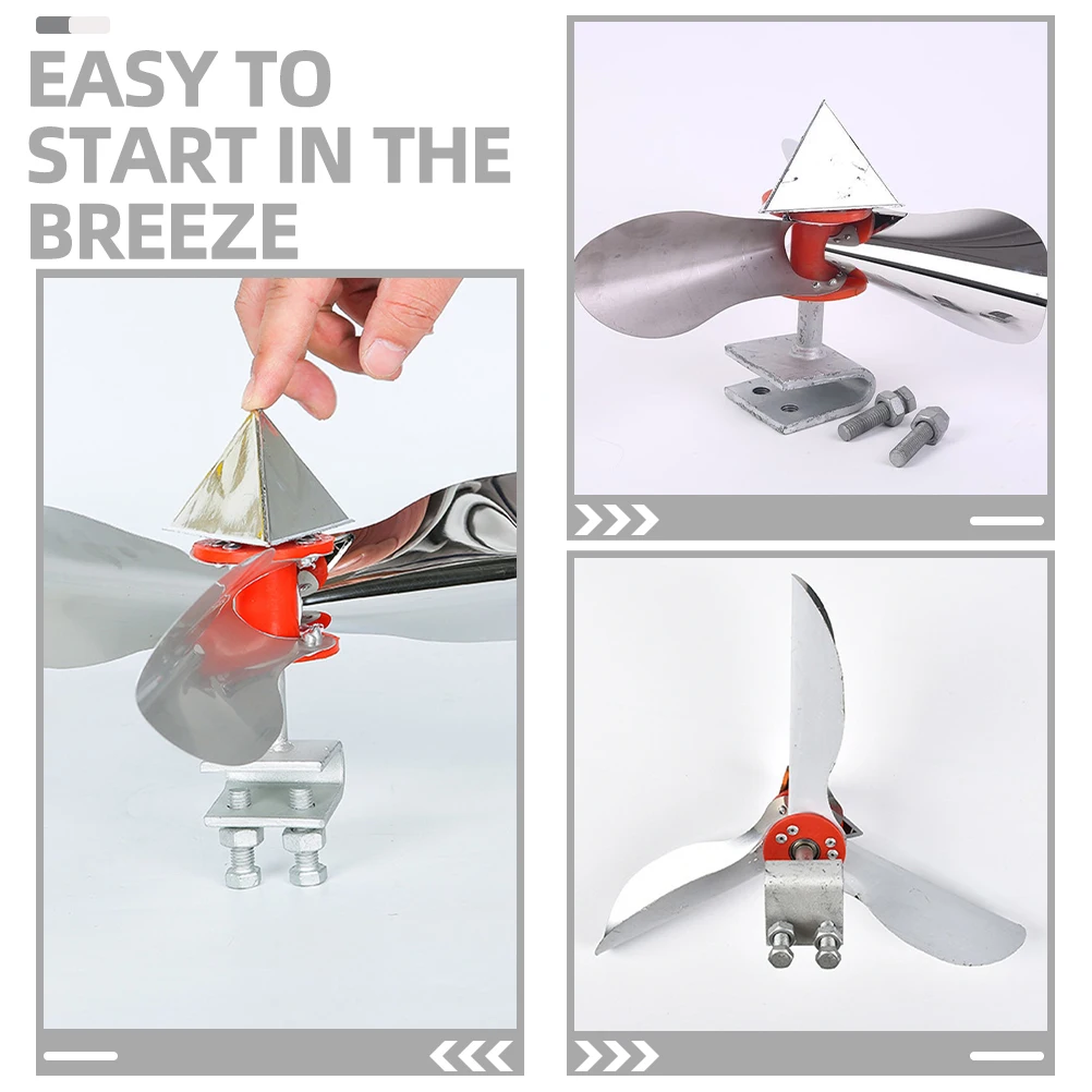 

Wear Resistant Stainless Steel Bird Repeller Windmill Efficient Optical Reflection Technology For Various Outdoor Settings