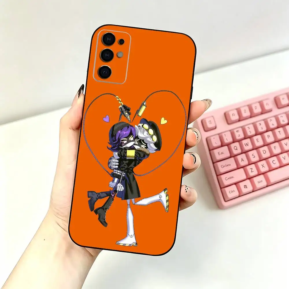 Cartoon M-Murder Drones Uzi Phone Case For Samsung S26,25,24,21,22,21,20,10,9,8,7,6,5,Ultra,Plus,Fe,Lite Black Shell