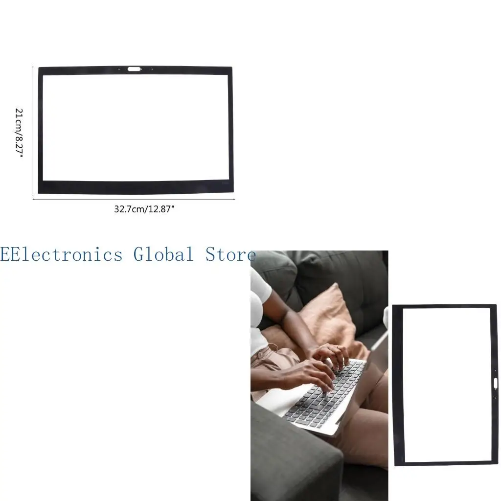

462B Laptop LCD Bezel Frame Surround Screen Front Shell Sticker for ThinkPad T480S