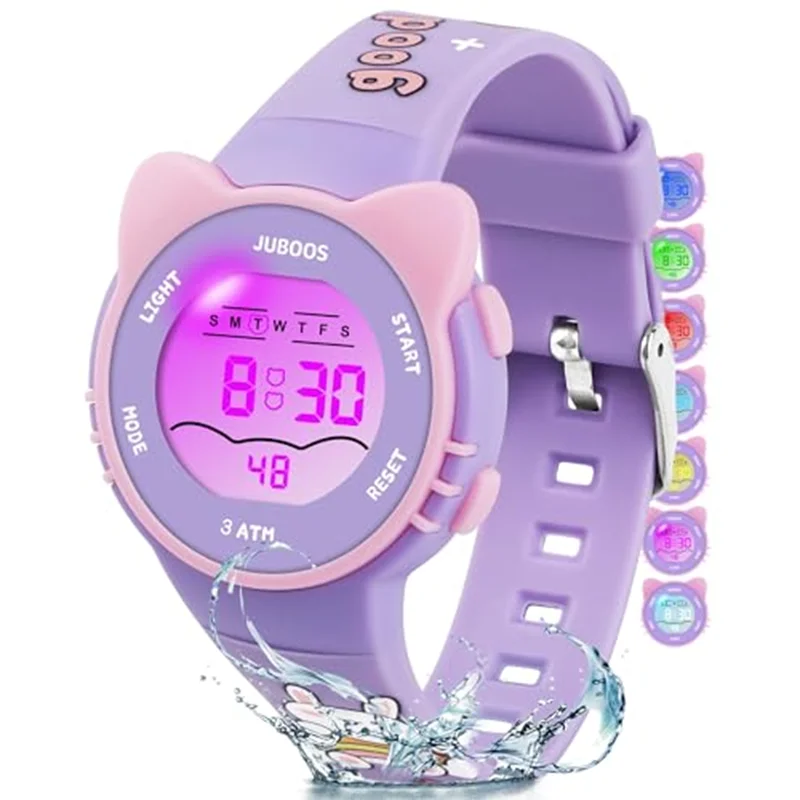 Socico  Sport Watches   Watch Kids  Digital Watches  Stopwatch Countdown  Alarm & Stopwatch, Great Presents for Ages 5-13
