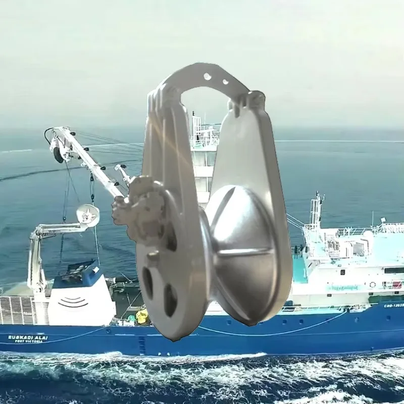 Heavy-duty Marine Power Block Winch |Upgrade Factory Customized Boat Accessory | Corrosion-Resistant for Tuna Fishing