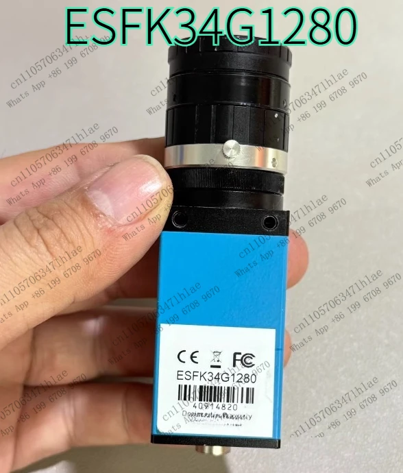 Industrial Camera ESFK34G1280, with Ethernet Port and BNC Interface, Tested OK