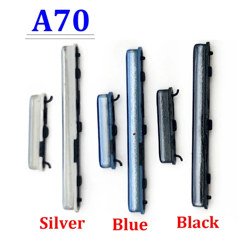 50 pezzi, pulsante volume laterale pulsante di accensione/spegnimento set di chiavi di ricambio per Samsung A31 A315F A51 A515F A71 A715F A70