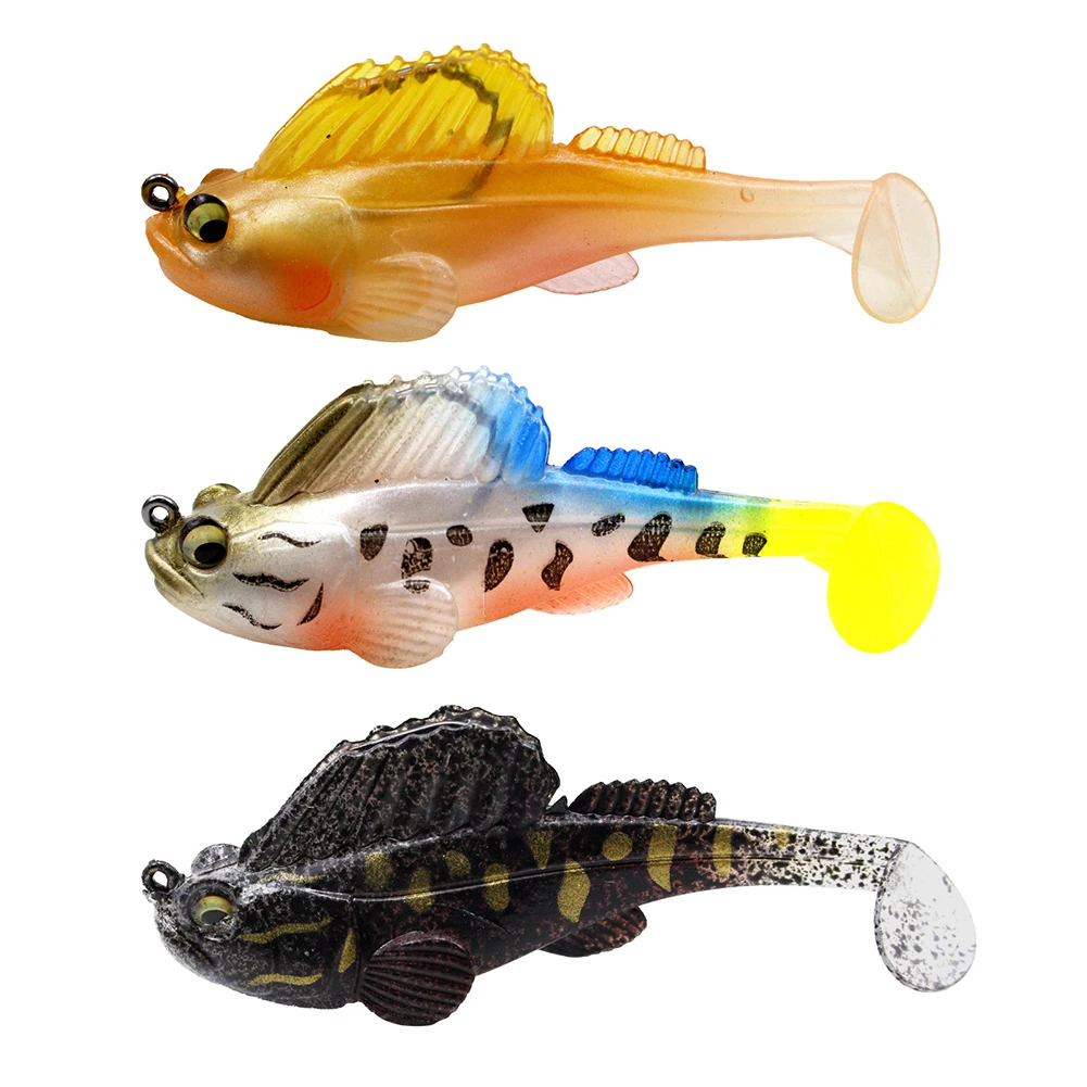 Fishing Lure Soft Body Paddle Tail Swimbait Megabass Dark Sleeper Bass Wobblers Artificial Baits Carp Fishing Tackle Accessories