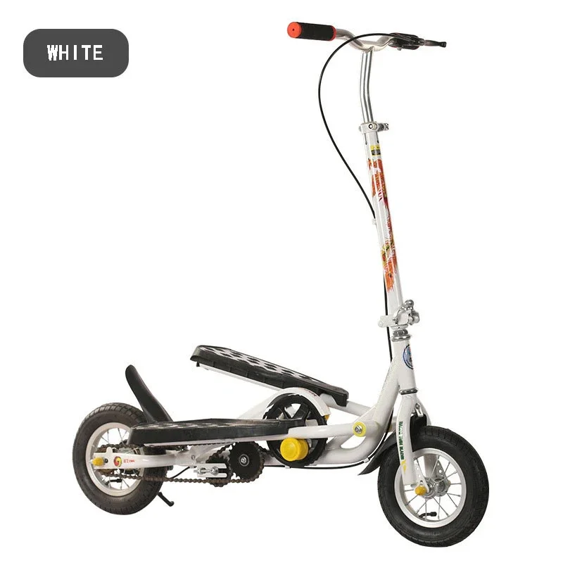 Folding Leisure Fitness Two-wheeled Walking Balance Scooter Pedal Scooter Bi-wing Bicycle Outdoor Fitness Equipment Exercise SJ