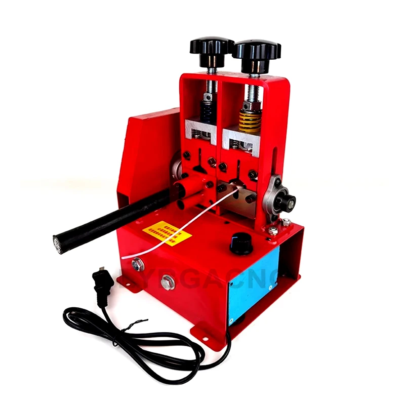 Electric Hand Crank Mini Portable Wire Stripping Machine 150W 1.5-18mm Cable Stripper Copper Peeler For Copper Aluminium Wire