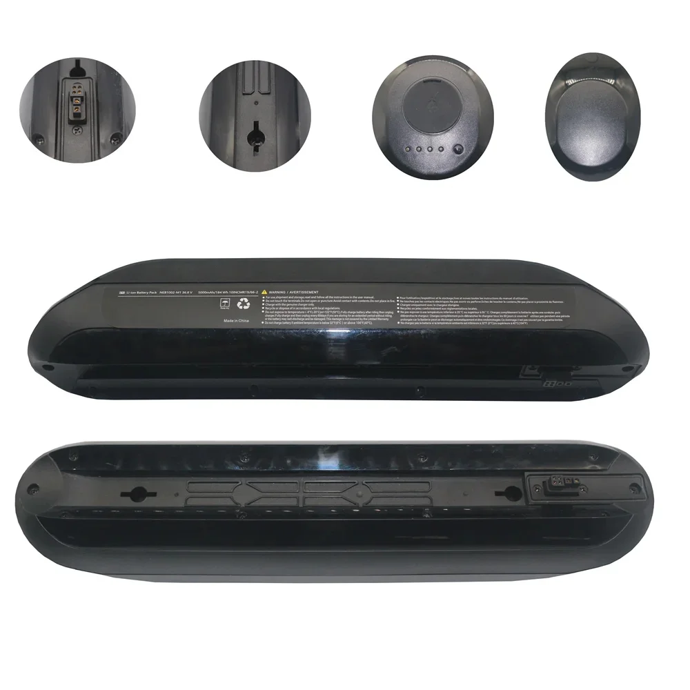 External Battery for Ninebot Segway ES1 ES2 ES4 E22 E22D E22E Smart Electric Scooter 36V 5000mAH,Scooter Accessories