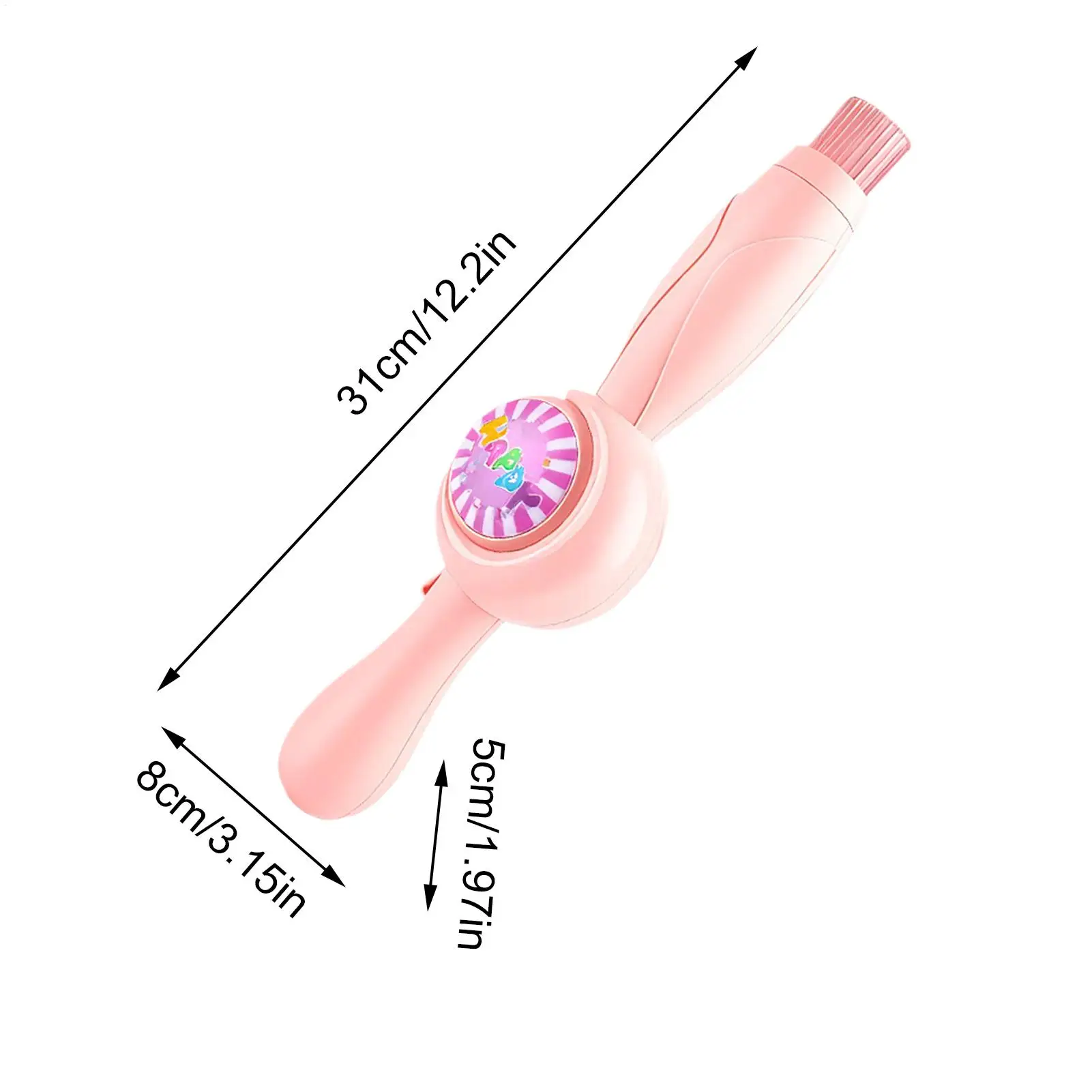 Machine interactive rechargeable de bulles de brouillard avec des lumières colorées baguette magique de bulle pour les enfants de 3 ans et plus de fête d'anniversaire de vacances