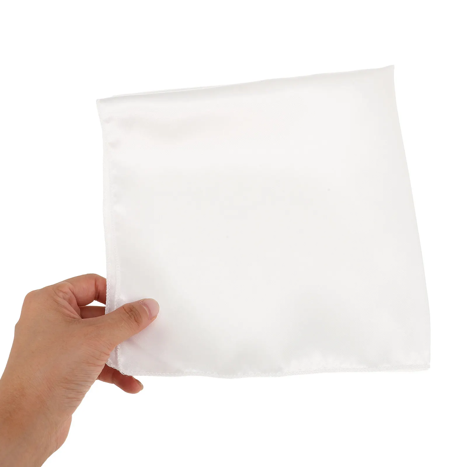 High Density Satin Napkins Polyester Crisp Wrinkle Free Reusable Cloth Napkins for Banquet Table Wedding Party Restaurant