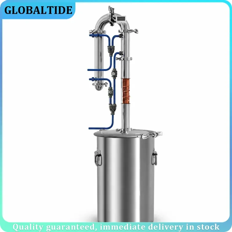 Stainless Steel Distilling Column 1.5 Inch 2 Inch Distillery Equipment For Home Brewing Wine Making Alcohol Still