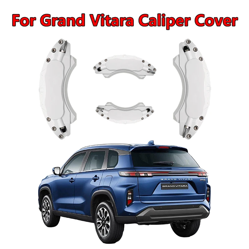 

For Suzuki Grand Vitara Car Brake Caliper Cover Aluminum Alloy Metal Exterior Kit Fit Base GL GLS Special Sport Utility 4 Door