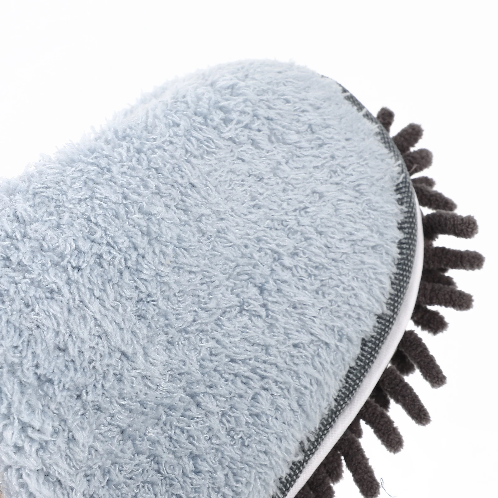 

2 Pairs Fleece Slippers Washable Comfy Women Mop Shoes for Floor Dusting Cleaning Simple Miss