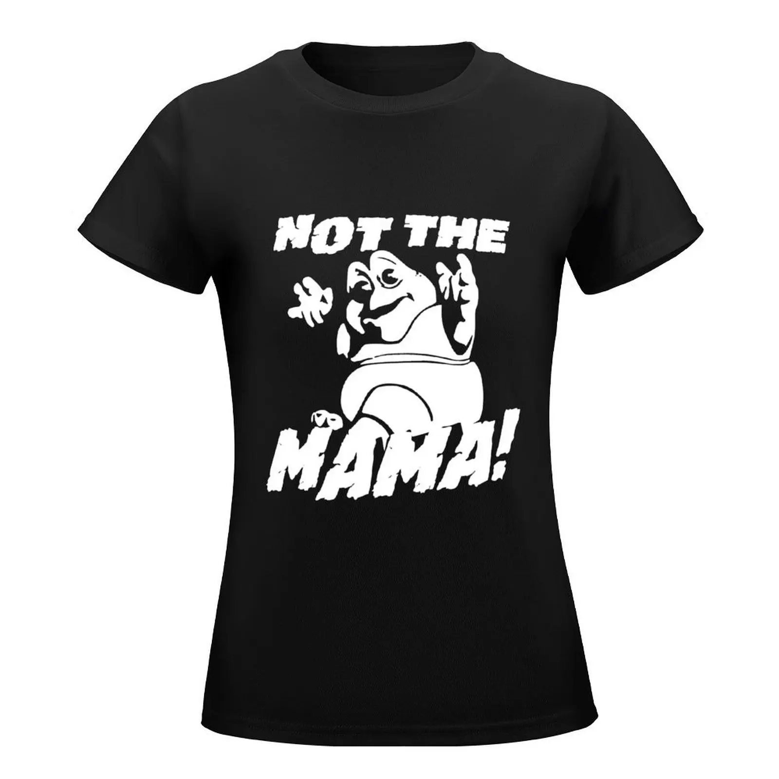 Not The Mama Fitted T-Shirt oversized cute clothes Womens clothing