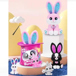 Original New ZURU Pets Alive Magic Bunnies Rabbit Girl Doll Plush Toys Holiday Gifts for Children