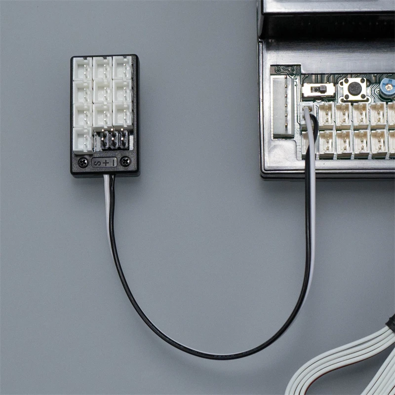 4-in-1 Lichtgruppe Erweiterungsplatine PH2.0 Erweiterungsmodul KZB-MFC für 1/14 Tamiya RC Traktor Muldenkipper Auto Upgarde Diy Teile