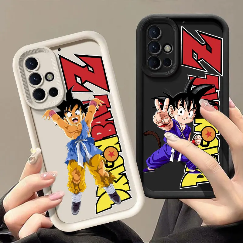 Anime Kids G-goku Sky Eye Stairs Soft Silicone Phone Case For Samsung Galaxy S20 S21 S23 S24 FE S22 S25 Plus Ultra