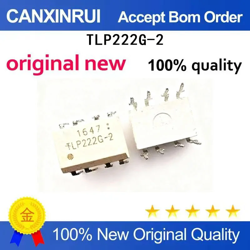 (5-100 Pieces) Brand new original TLP222G-2 DIP8 optocoupler isolator chip in stock