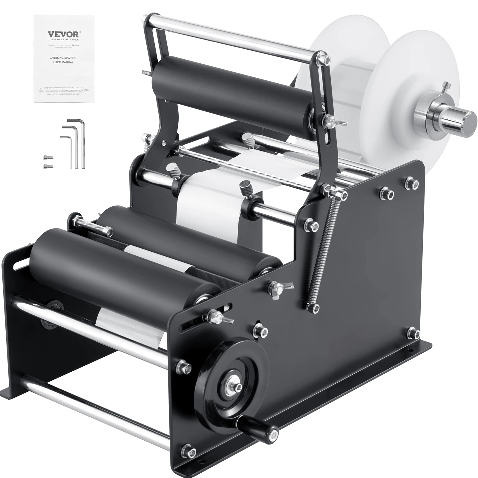 VEVOR Etikettiermaschine Manuell 15–20 Etiketten pro Minute Etikettenpistole Etikettenbreiten von