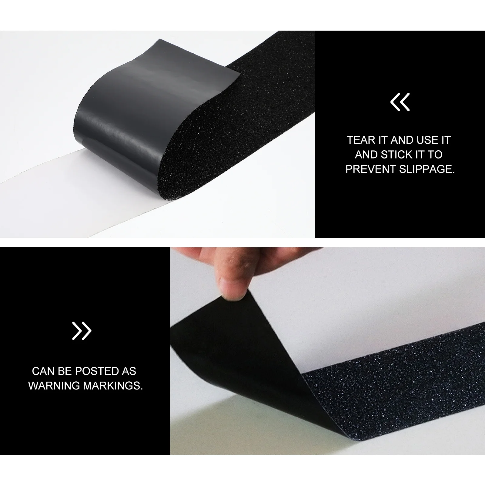 1 Roll Anti-Slip Tape Heavy Duty Pvc Matte Stair Thick Tape Treads Non Slip Safety Strip For Home Garage Workshop