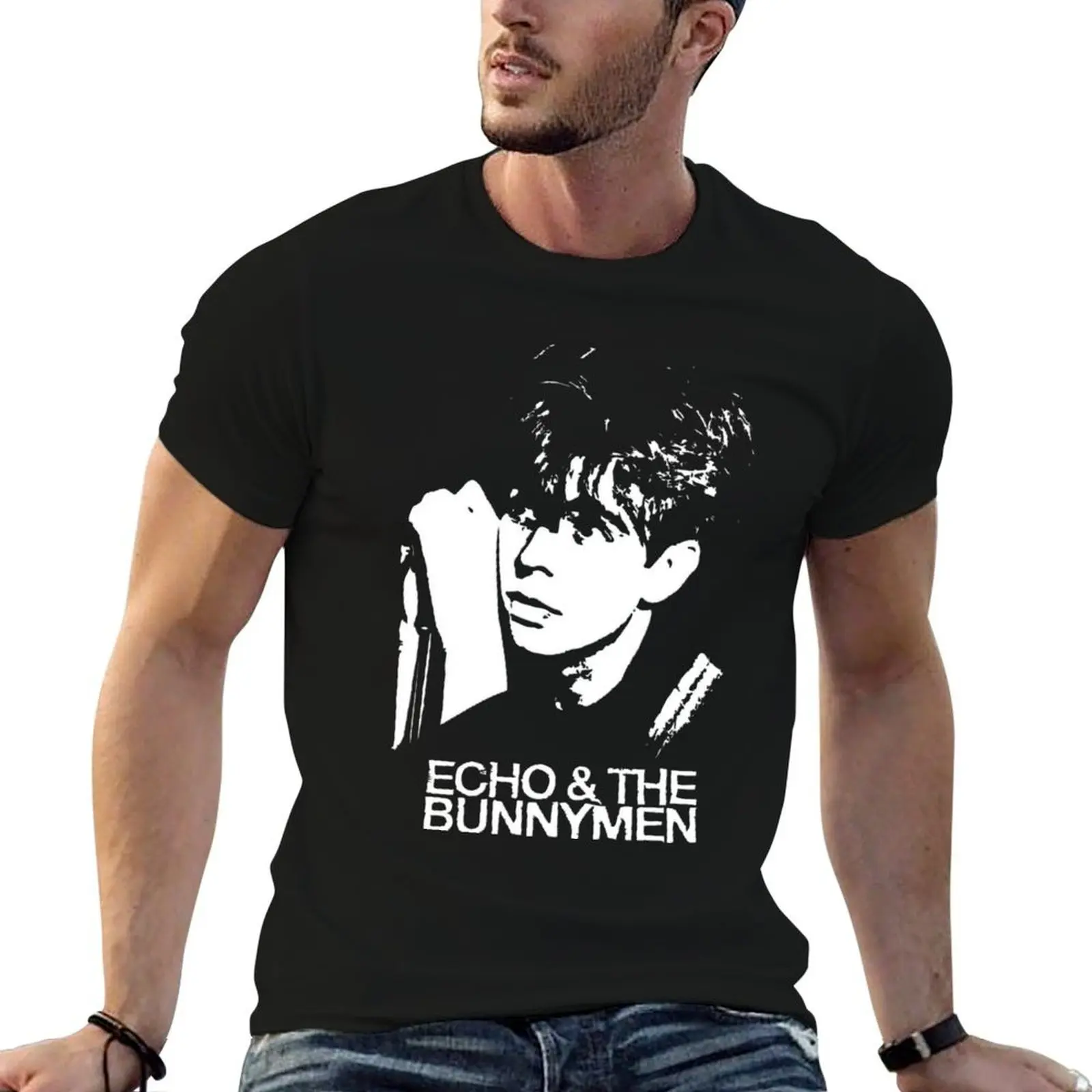 

Echo & The Bunnymen T-Shirt t shirts for man graphic tees funny t shirts dark humor T-Shirt