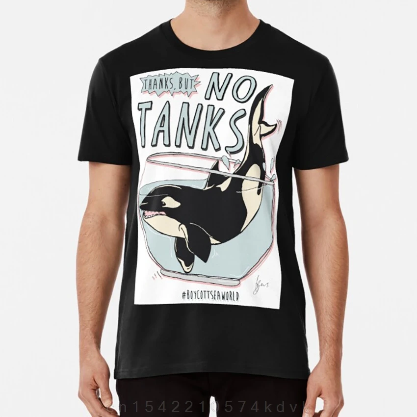 Camiseta divertida de Seaworld, Save The Orca Thanks But No Tanks Sea World, Orca Whale Anti Sea World, Blackfish Boycott Sea World