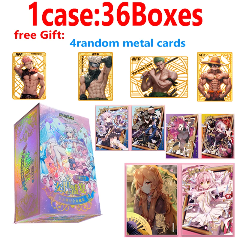 

2024 New wholesale Goddess Story Card Goddess Feast Hobby Collectible Card Bikini Summer Suit Doujin Anime Booster Box Toy Gifts