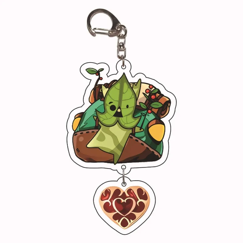 

Популярная игра: Серия «Легенда о Зельде» — Двусторонний акриловый брелок с креативным мультяшным принтом, изысканная подвеска для рюкзака