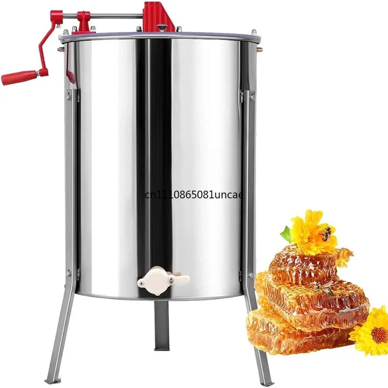 4-frame Manual Stainless Steel Honey Shaker Separator Beekeeping Utensils Durable Hot Sale