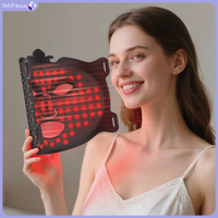 Silicone Face Mack LED 7 Colors Red Light Threapy Skin Care Repair Mask Rechargeable Beauty Facial Mak Mask SPA Home Gift Box