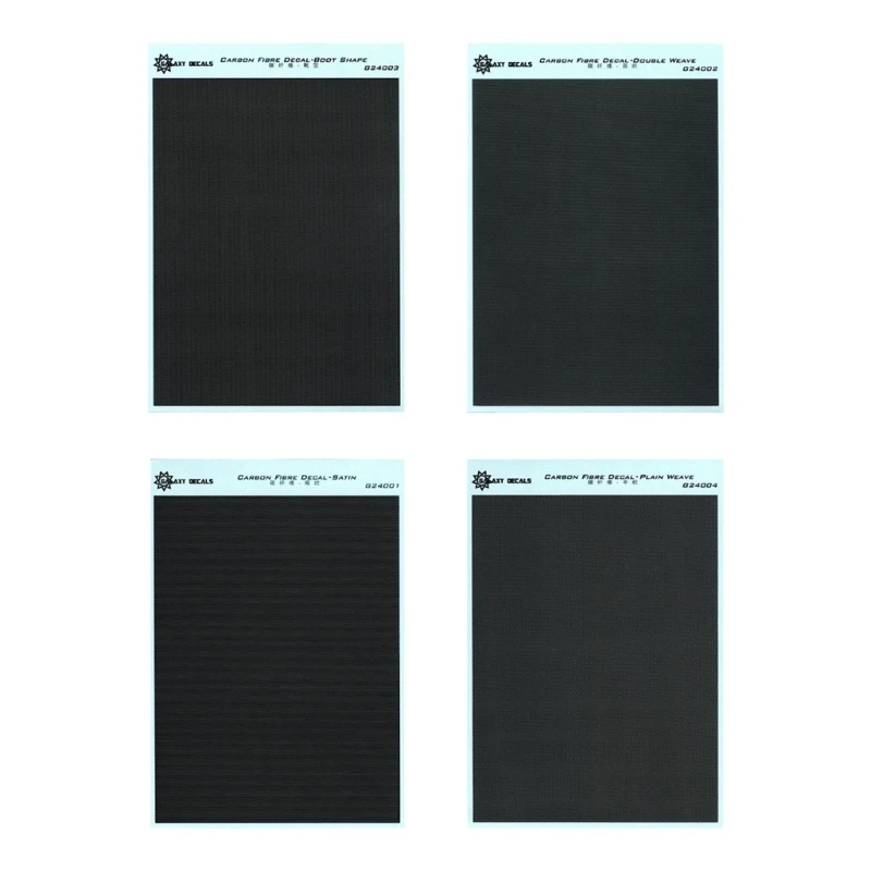 A2BA Realistic Carbon Fiber Texture Sticker Water Transfer Decals For Notebooks Laptops Folder Decoration Office Supplies