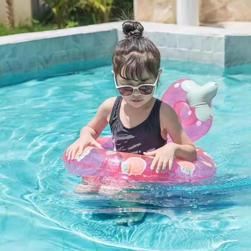 ألعاب قابلة للنفخ على شكل فواكه كرتونية، حلقة سباحة على شكل أناناس، عوامة للأطفال، ألعاب مائية قابلة للنفخ للصيف في الهواء الطلق وحمامات السباحة