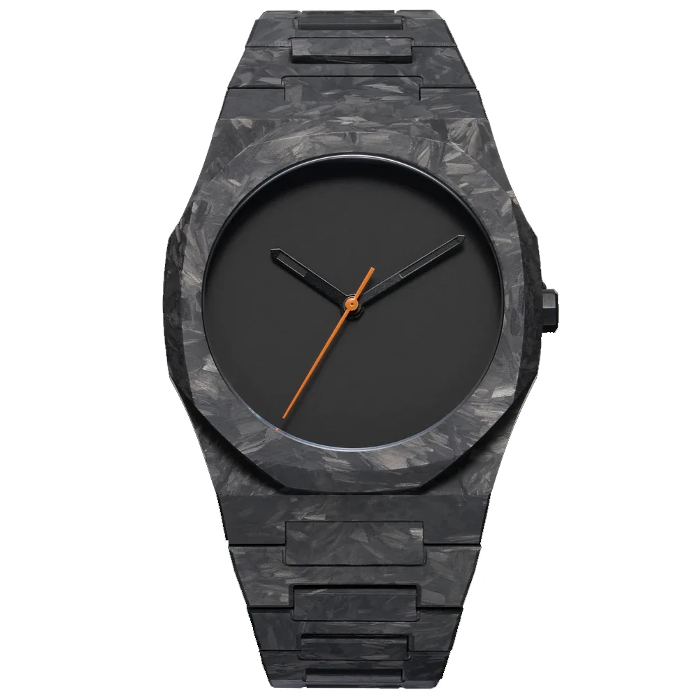 2025 NewMen ساعة الأعمال الكلاسيكية الأرقام العربية البولي كربونات ساعة كوارتز موضة ساعة رياضية سليم مقاوم للماء على مدار الساعة #1