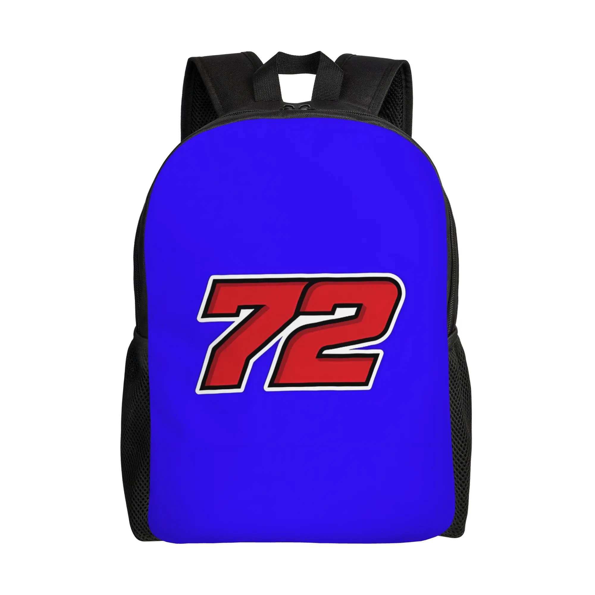 

Marco Bezzecchi Number 72 2025 Aprilia Schoolbag Ladies Fashionable Large Capacity Laptop Bag Back To School Season