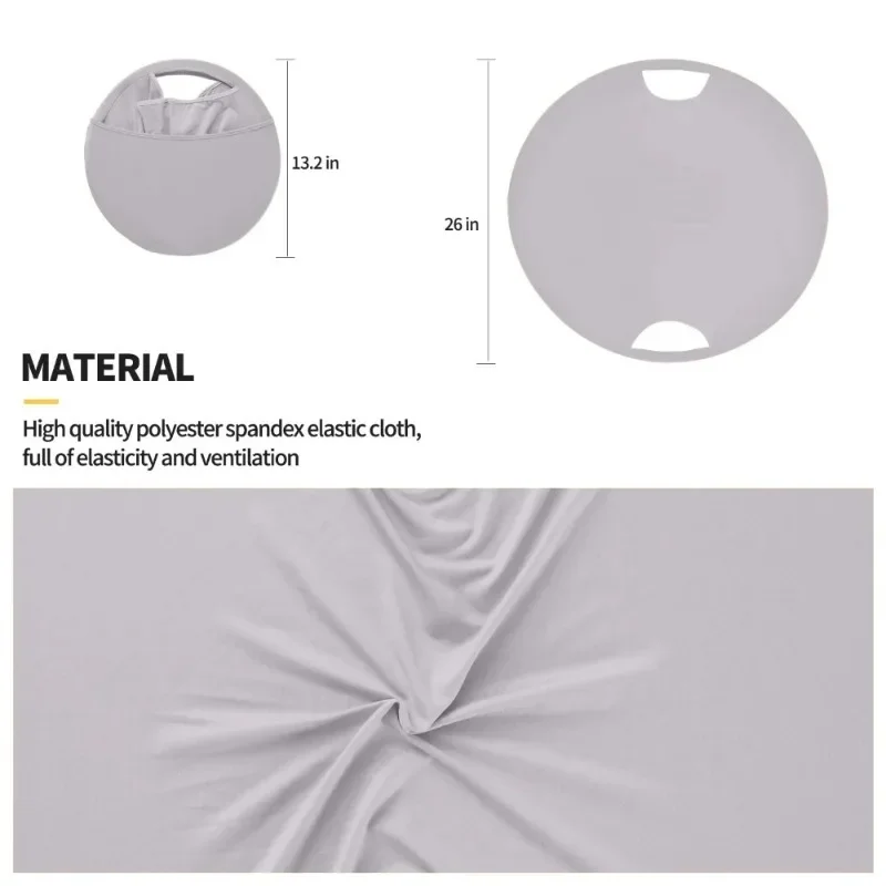 2026 new  Foldable Laundry Basket​​ Home​​ ​​Portable Dirty Clothes Folding Basket​​ Space-Saving​​ Home Laundry Organization view 3