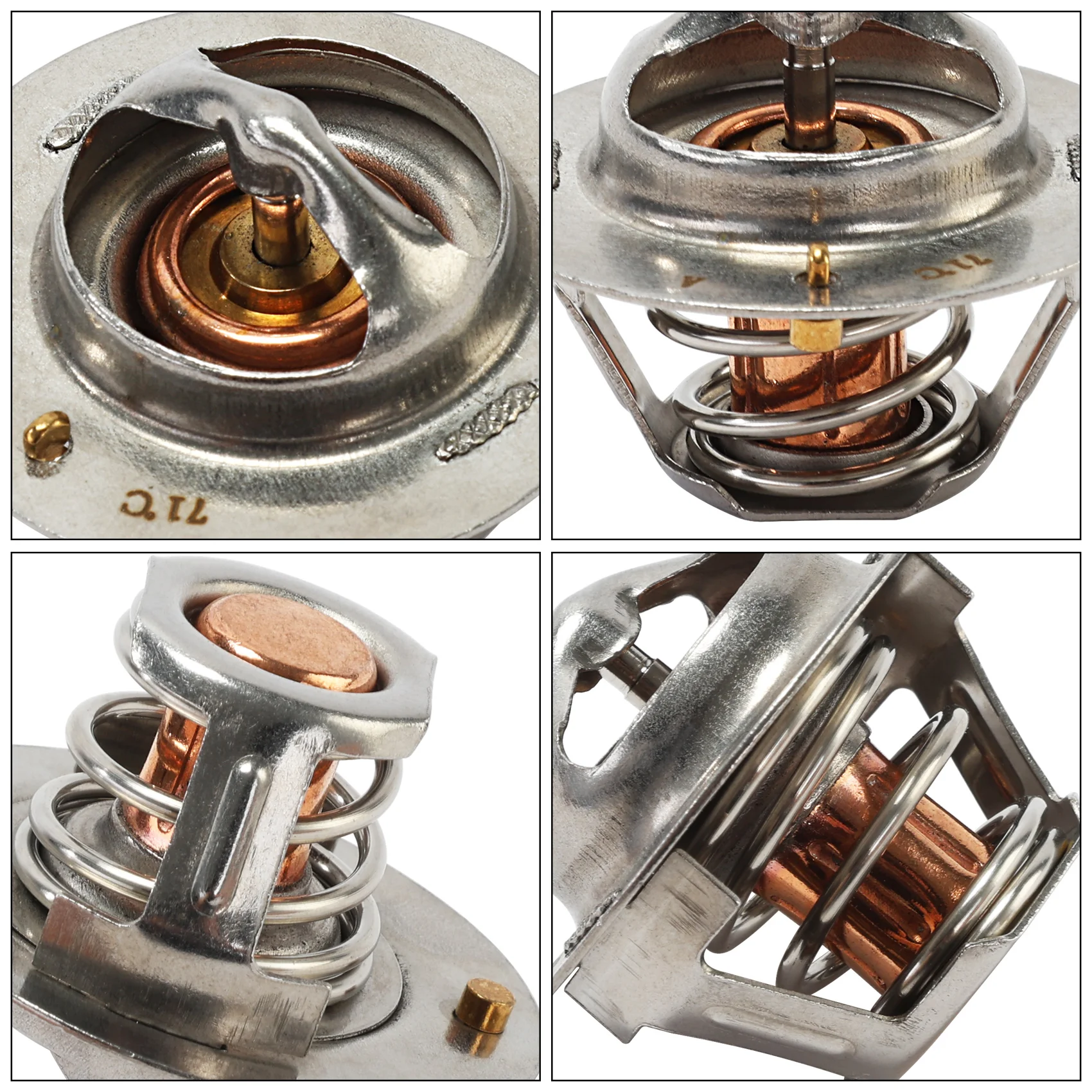 Thermostat Fit For Yamaha FZ6 2004-2009 FZ6R 2009-2017 YZF R6 2003-2020 R6S 2006-2009 - view 6