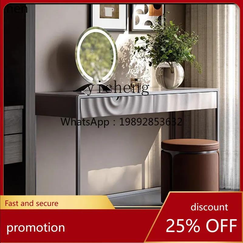 

HXL dresser villa whole with modern ripple series natural luxury stone makeup table