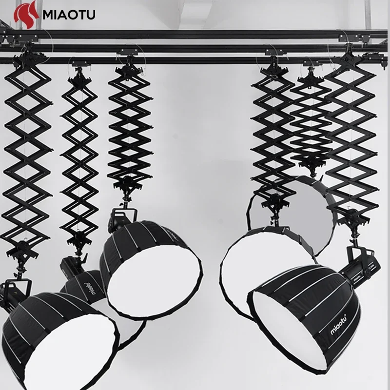 

Лидер продаж, потолочная направляющая для фотостудии, система поддержки фото-видео световой короб, потолочный светильник, оборудование для фотосъемки
