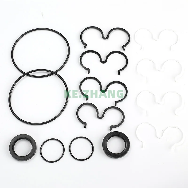 For Caterpillar Excavator gear pump oil seal kit For Excavator K3V112 E320 E330C E312B hydraulic pump seals repair spare parts