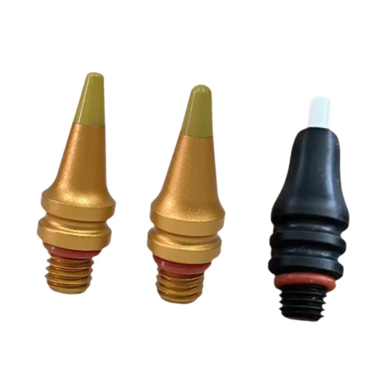 

3Pcs Dents Tabs Tip Tabs Down Tool Paintless Removal Knocking Aluminum Alloy M8