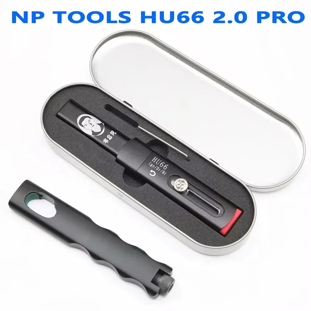 High-quality NP Tools HU66 2.0 Pro Twist Decoder with Handle Locksmith Supplies Hardware Tools A++