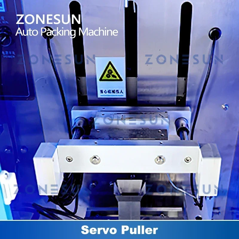 ZONESUN ZS-PL240P1 Powder Filling Sealing Machine Sachet Packing with Date Coder For Coffee Milk Tea Packet Matcha Flour