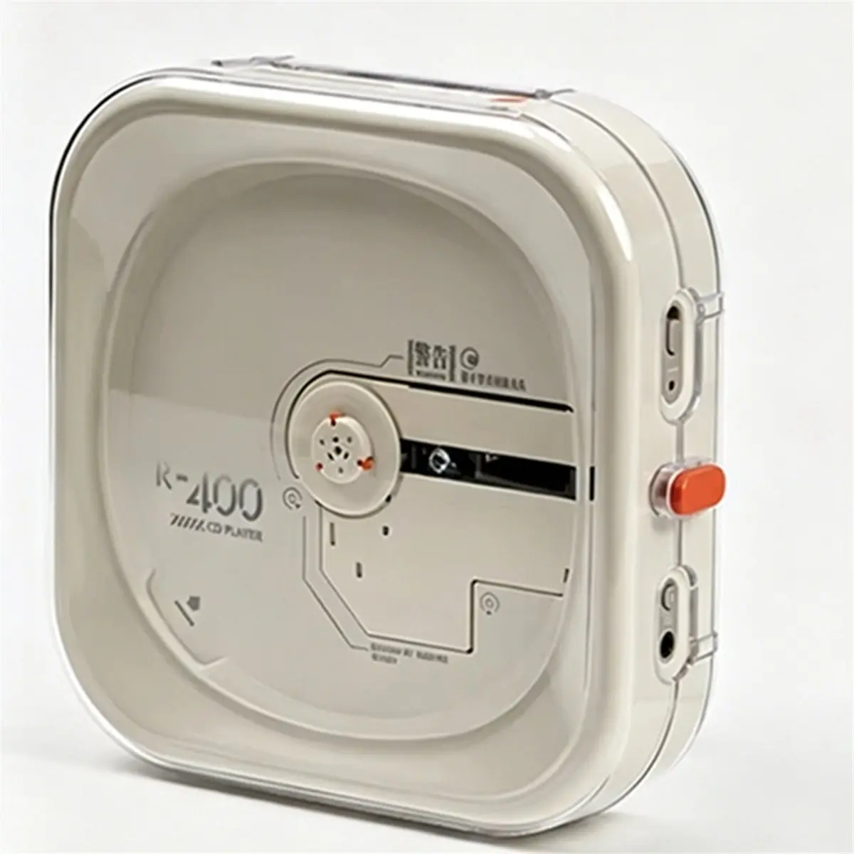 (A99Z] Portable CD Player Dazzling Colour Music Bluetooth 5.3 Rechargeable HIFI CD Player Small Mini Multi Mode Playback