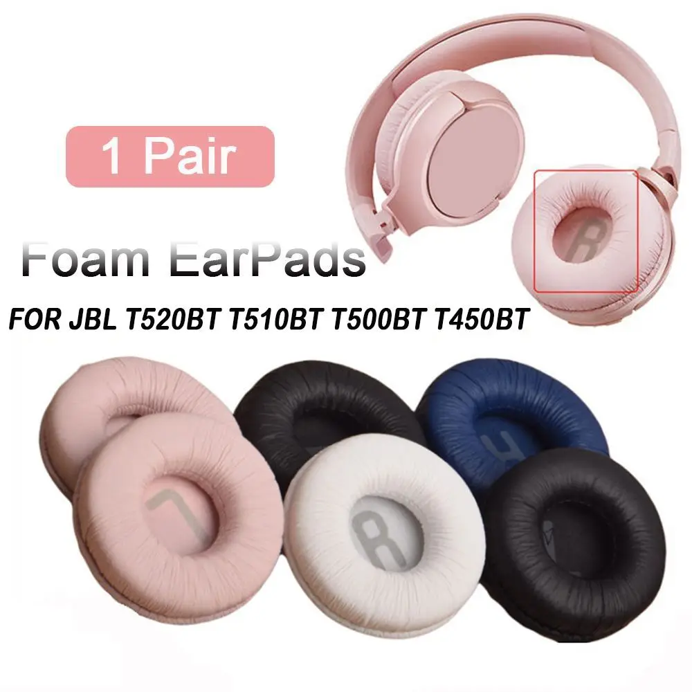 Ersatz-Headset-Ohrpolster aus Schaumstoff, bequeme Ohrpolster, weiches Kopfband für JBL T520BT T510BT T500BT T450BT