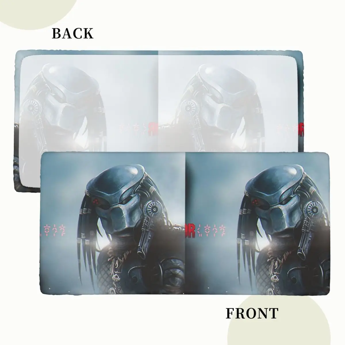 Predator Wallpaper Custom Rectangular Tablecloth Oilproof Table Cover for Festival Party Decorations Table Cloth