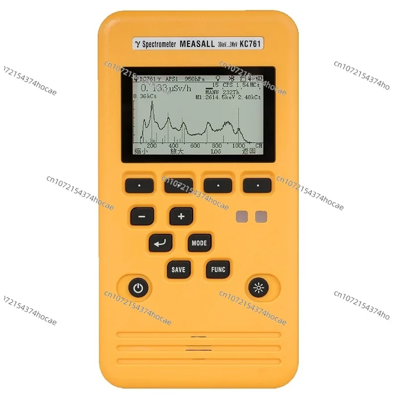 KC761/KC761A Spectrometer, nuclear radiation alarm, Geiger counter, upgrade dosimeter, radiation detection for radioactivity