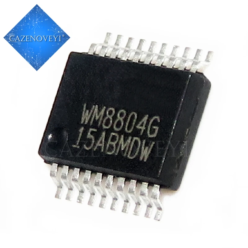 1pcs/lot WM8804GEDS/RV WM8804GEDS WM8804G WM8804 SSOP-20 In Stock