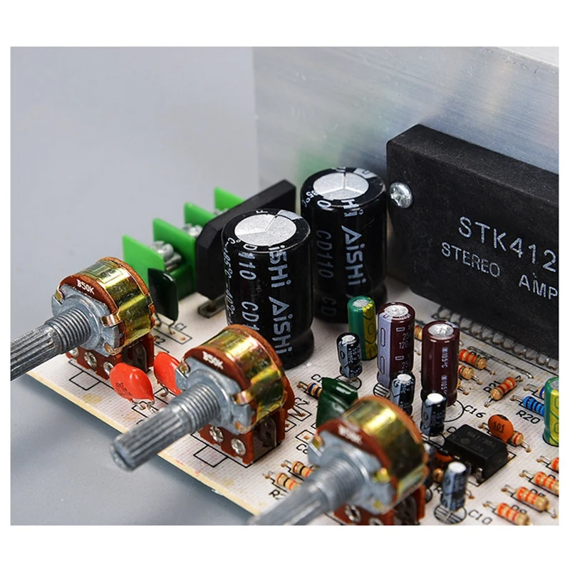 50W+50W Dual AC15-18V Stereo Audio Power Amplifier Board 2.0 Channel STK Thick Film Series Amplifier For DIY Speaker