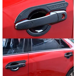 For Mazda 3 5 6 CX7 CX-7 2003 2004 2008 2010 2012 2015 2016 Auto parts Carbon Car Door Handle Bowl Cover Protector Paste Style
