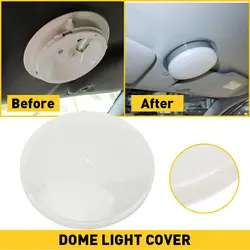 Ticket Dome Light Lens Cover, Circular Plástico, Branco, Ford Crown Victoria 1998-2011, 77-570